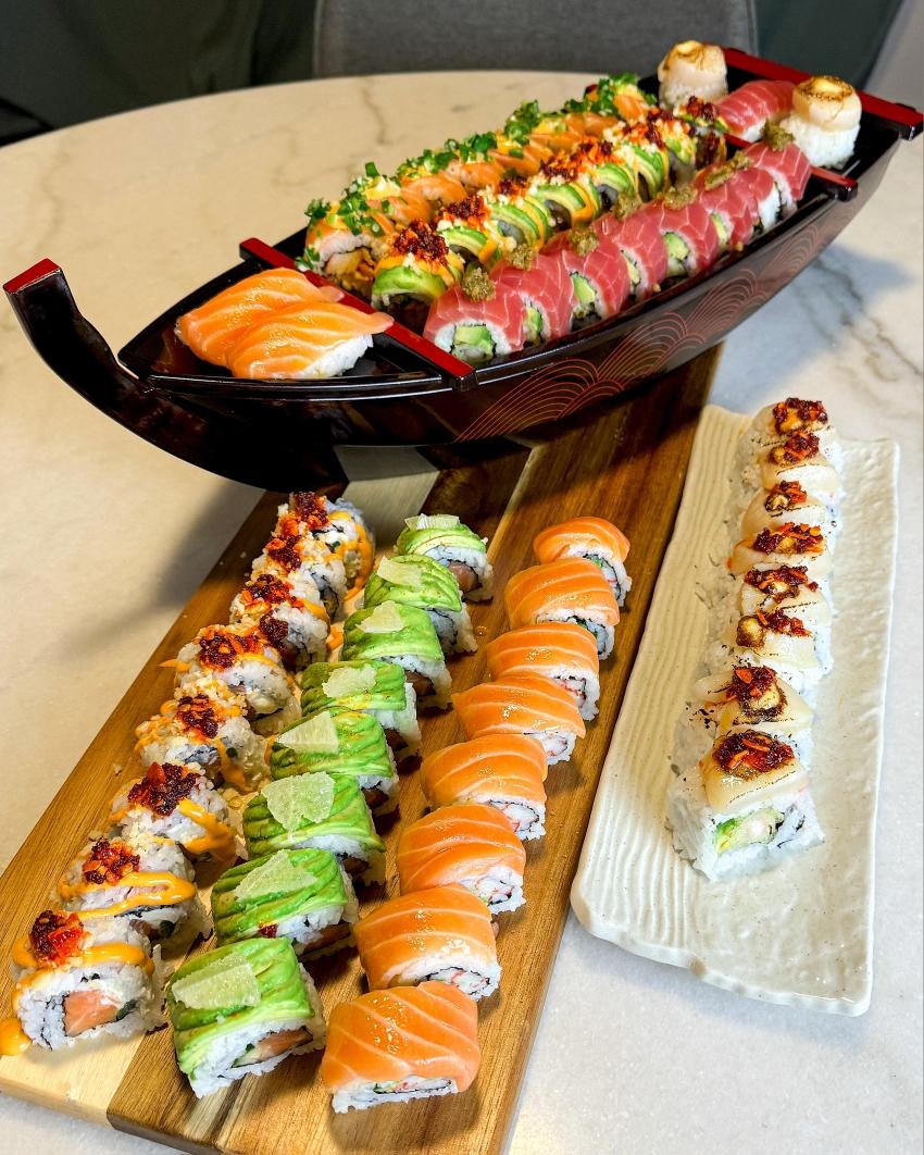 在家自己做各类寿司卷〔美式寿司〕