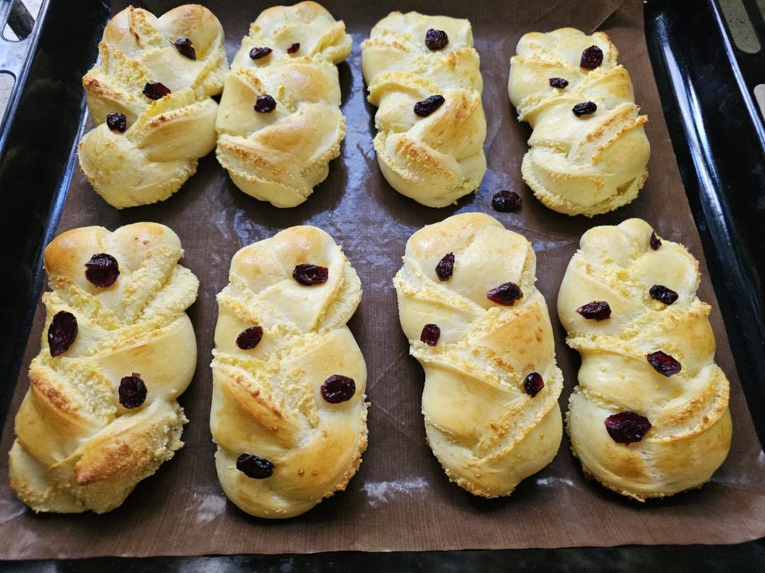 椰蓉奶排包（无黄油低卡版）