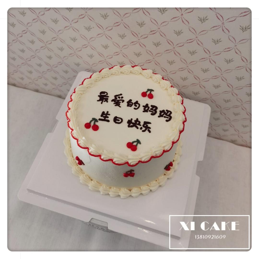 花束蛋糕,小清新,超快手