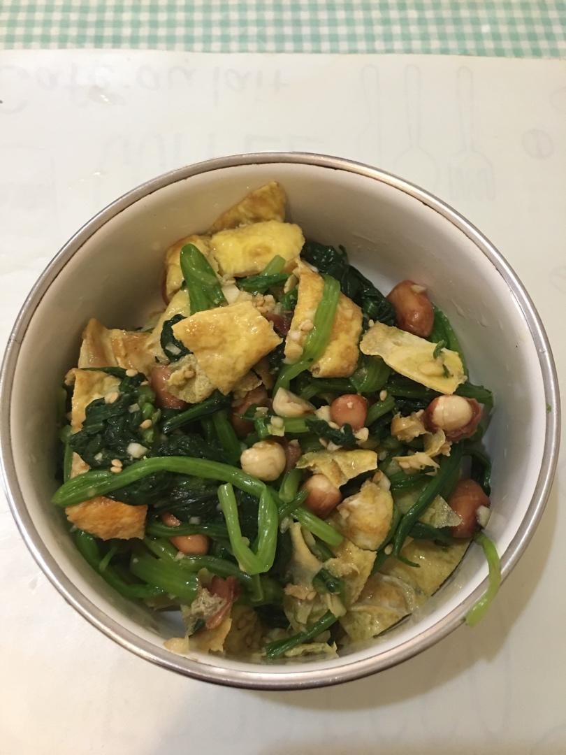 健康低脂凉拌菜—菠菜可以这样吃