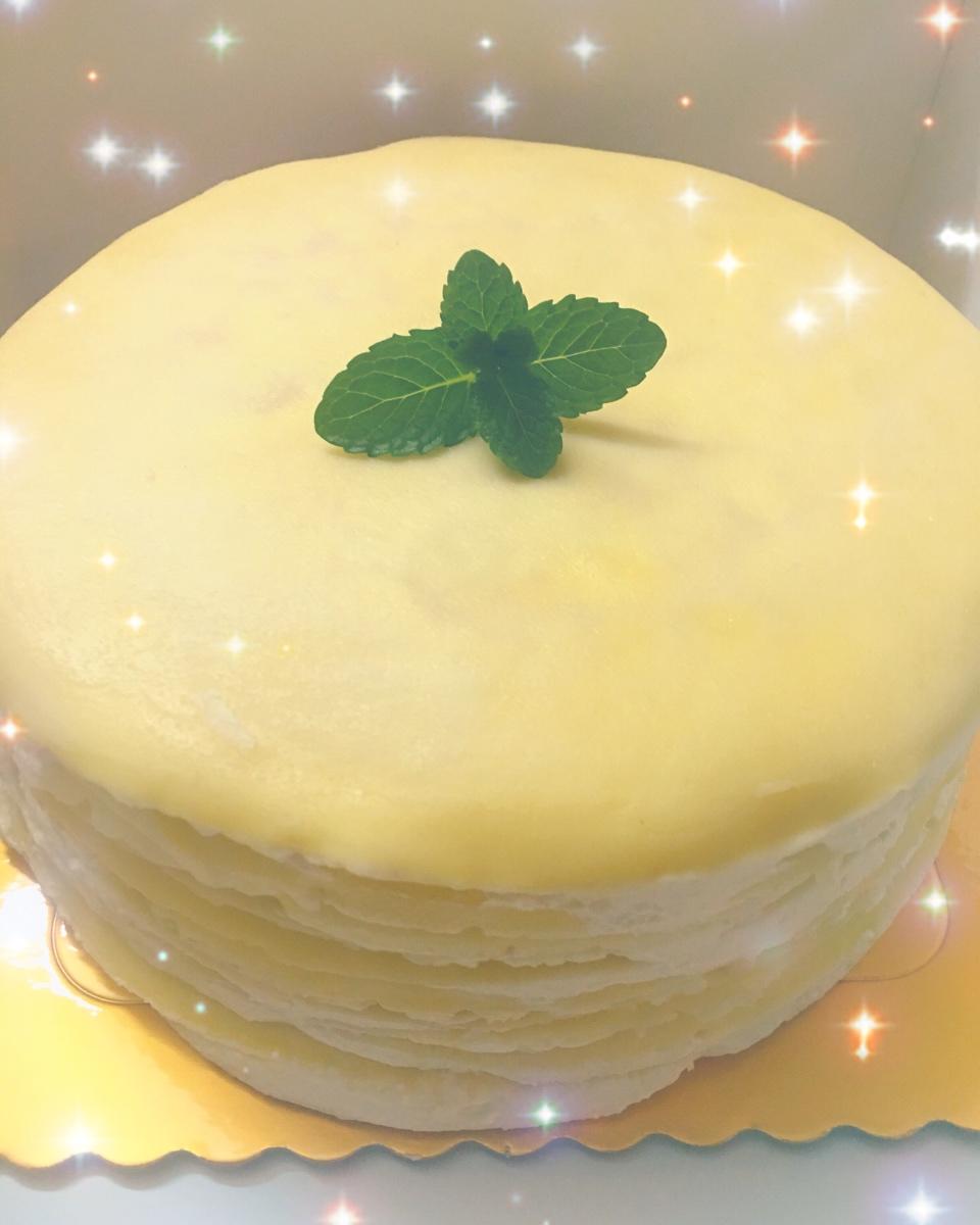 mandykuang做的榴莲千层蛋糕