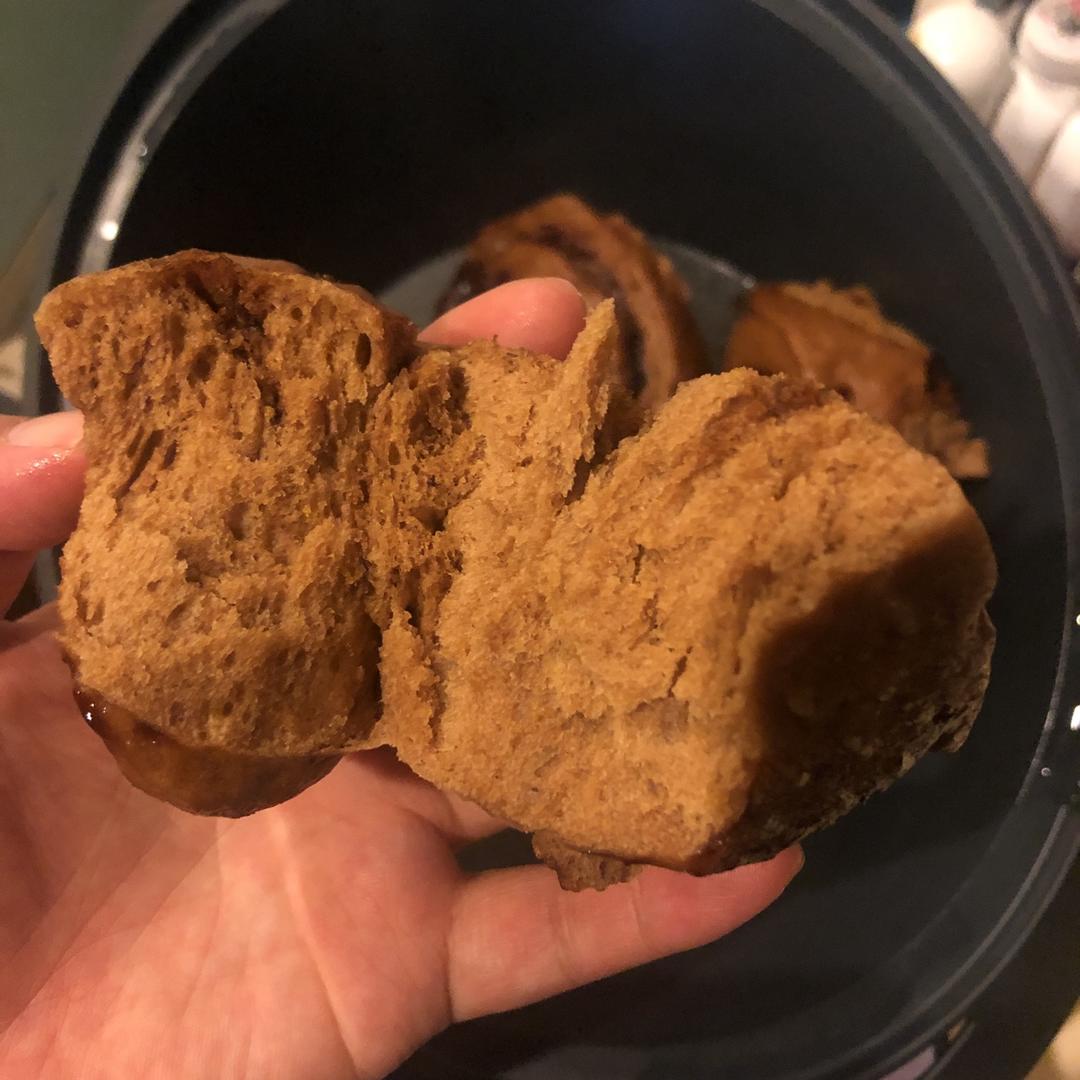 奶香红糖馒头