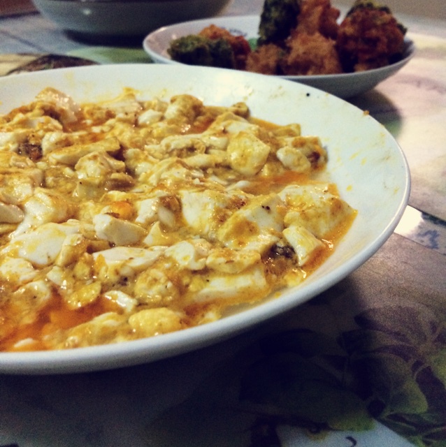 蟹黄豆腐
