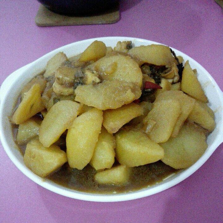 小鲍鱼炖土豆