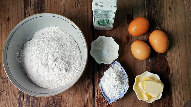 纯奶手撕吐司的做法 步骤1