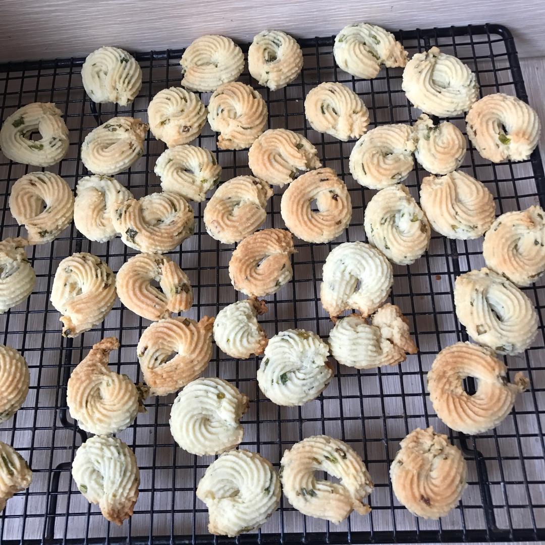 葱香曲奇——酥脆的咸味饼干