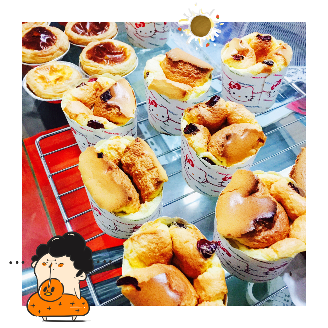 原味戚风纸杯蛋糕（烤箱做纸杯蛋糕）