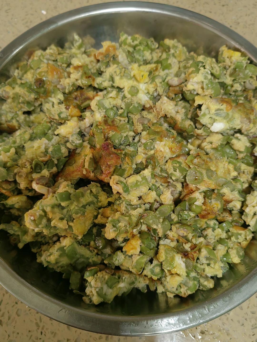 益气健脾的豆角炒鸡蛋