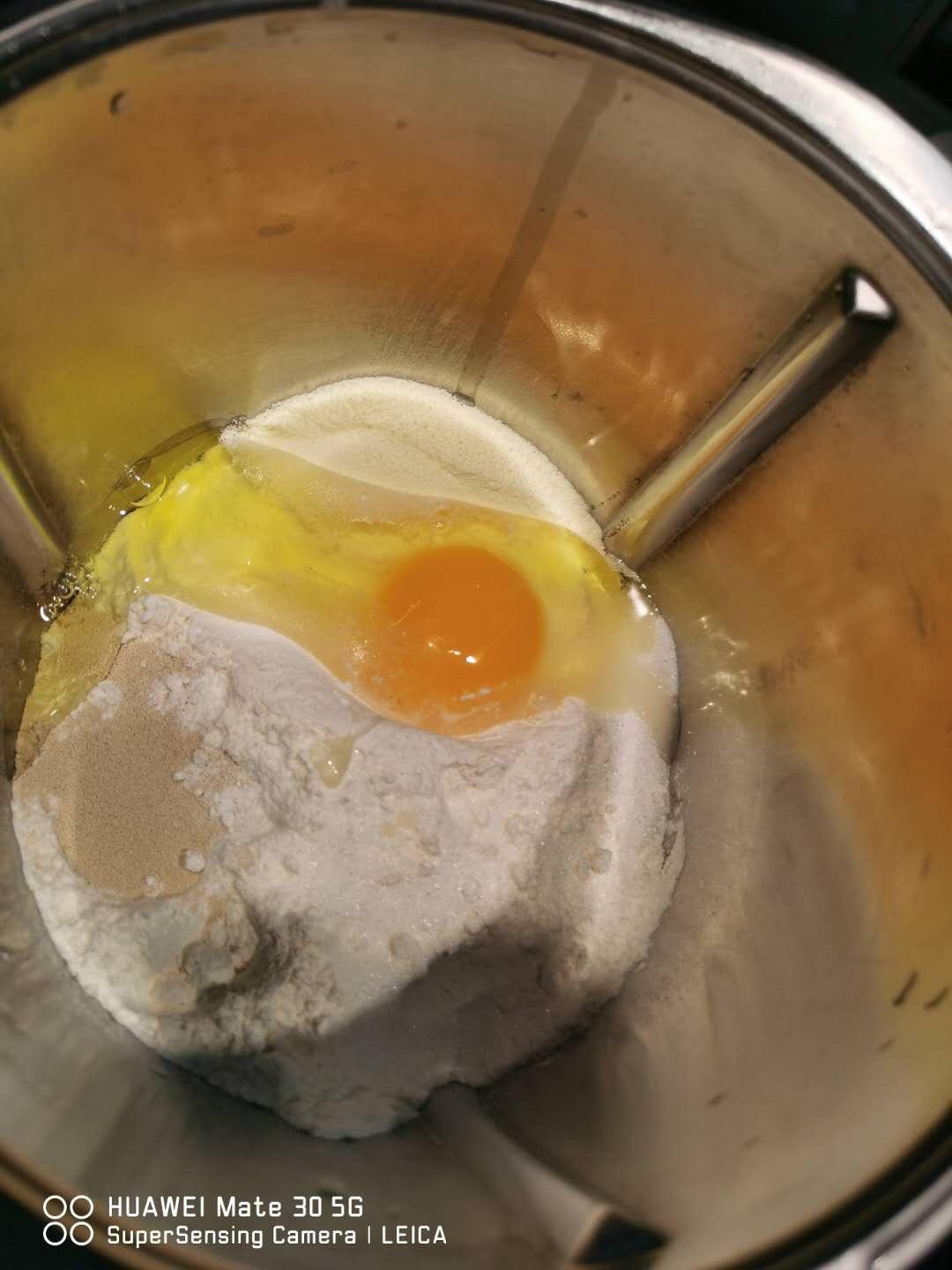 纯奶手撕吐司的做法 步骤1