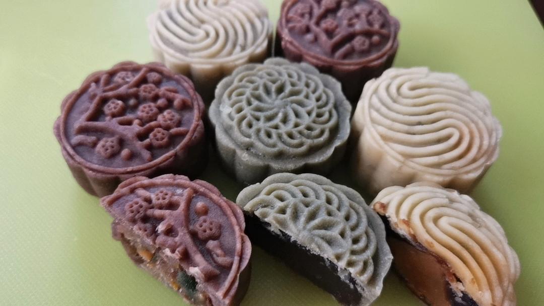 桃山皮月饼