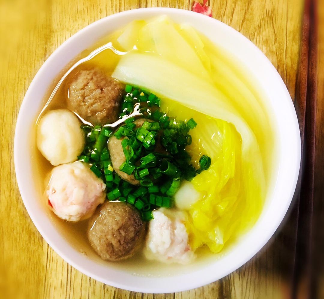 白菜牛丸牛肉汤