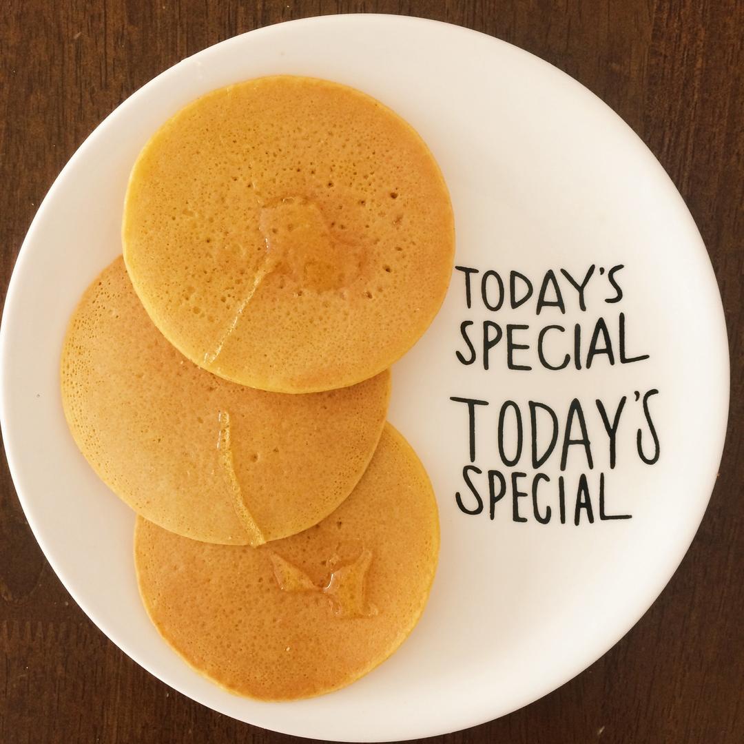 鸡蛋玉米饼（附松饼煎圆的方法）