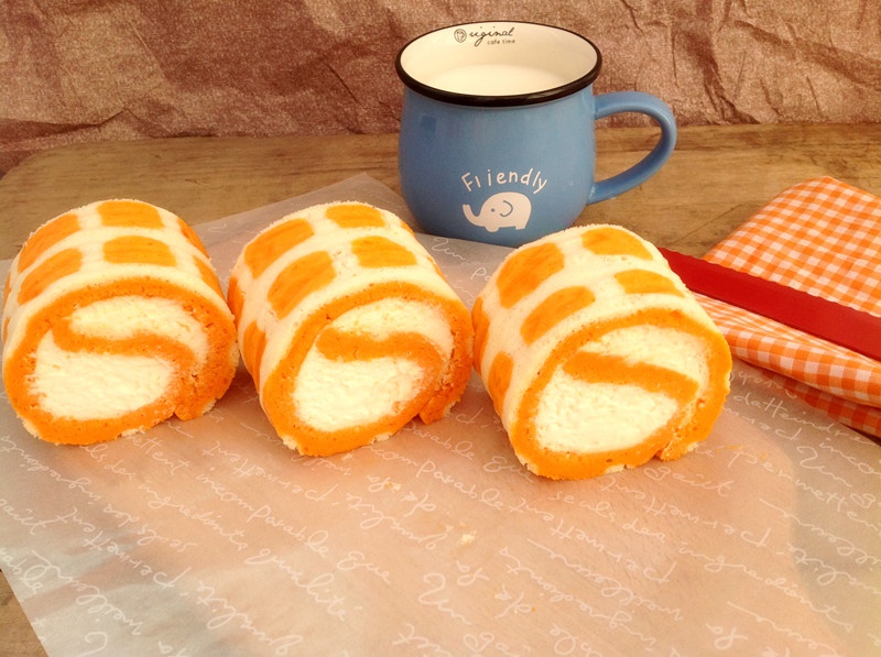 黄金芝士格子卷