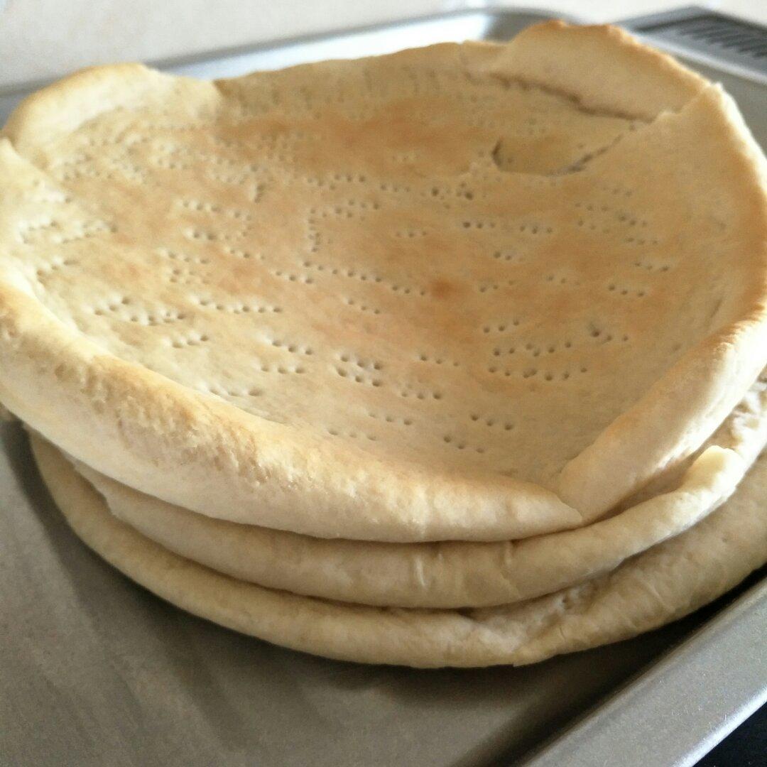 八寸披萨饼皮（四个）制作
