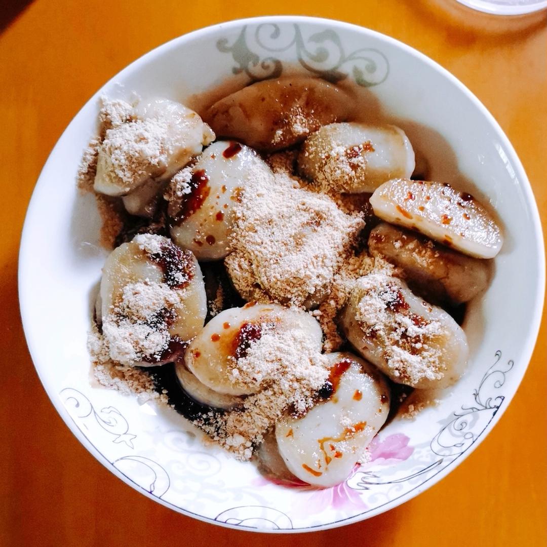 超好吃的红糖糍粑