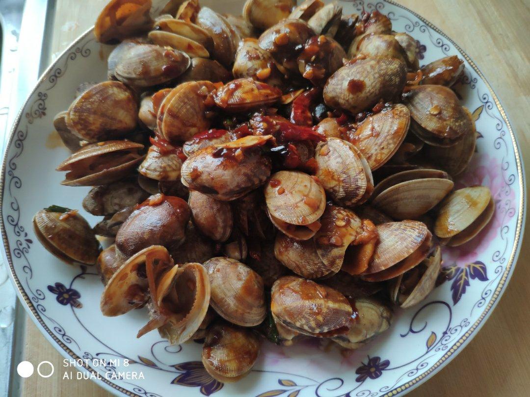 爆炒花蛤