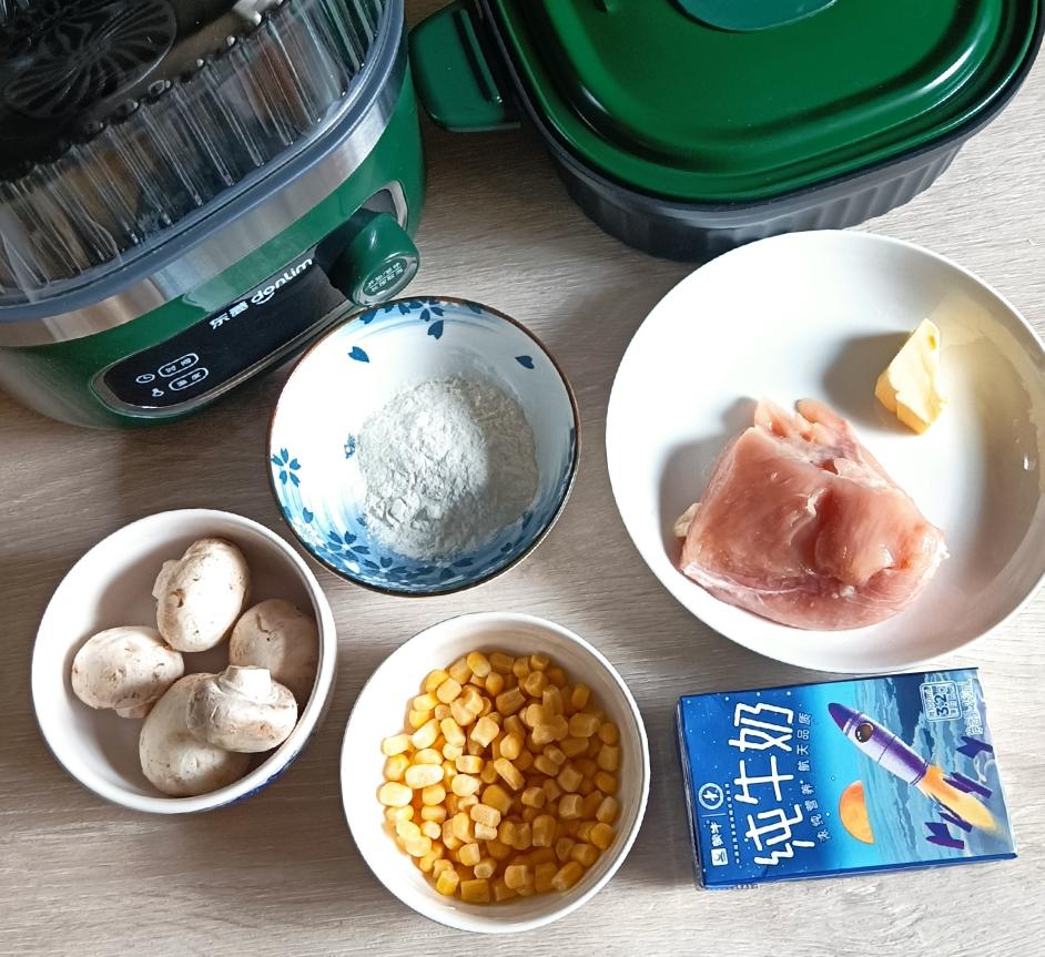 纯奶手撕吐司的做法 步骤1