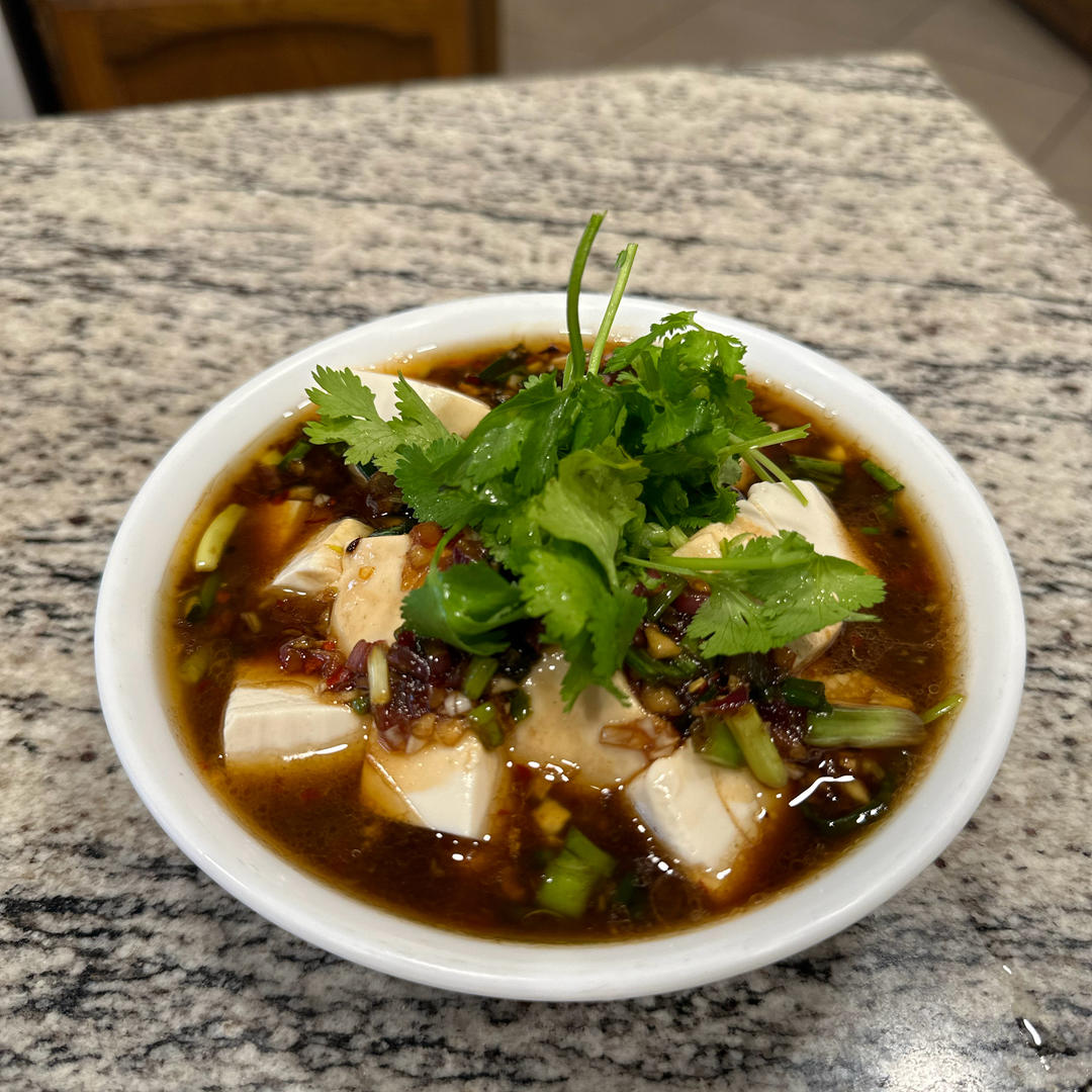 凉拌豆腐/小葱拌豆腐