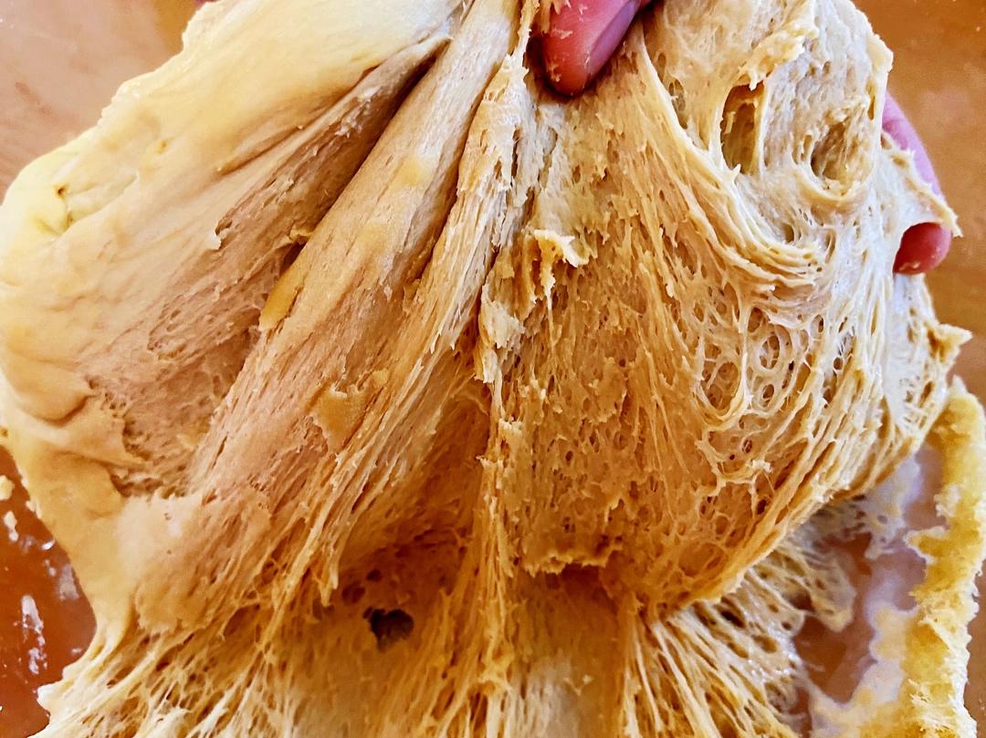 有着面包口感的红糖馒头（一次发酵）