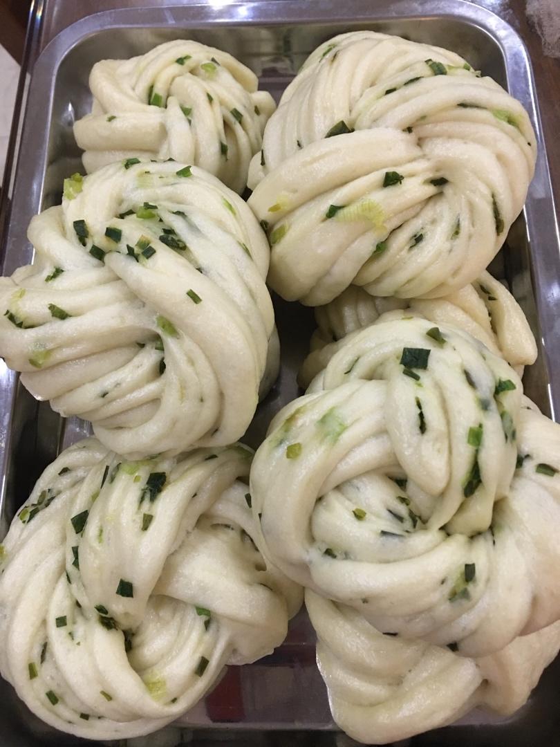 香葱银丝花卷【附扭花卷视频】