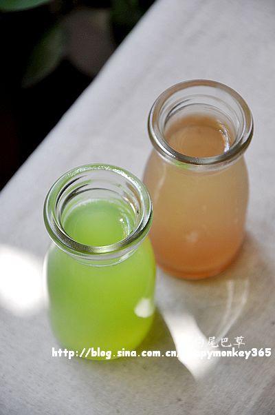 蜂蜜梨汁&蜂蜜黄瓜汁
