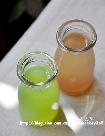 蜂蜜梨汁&蜂蜜黄瓜汁
