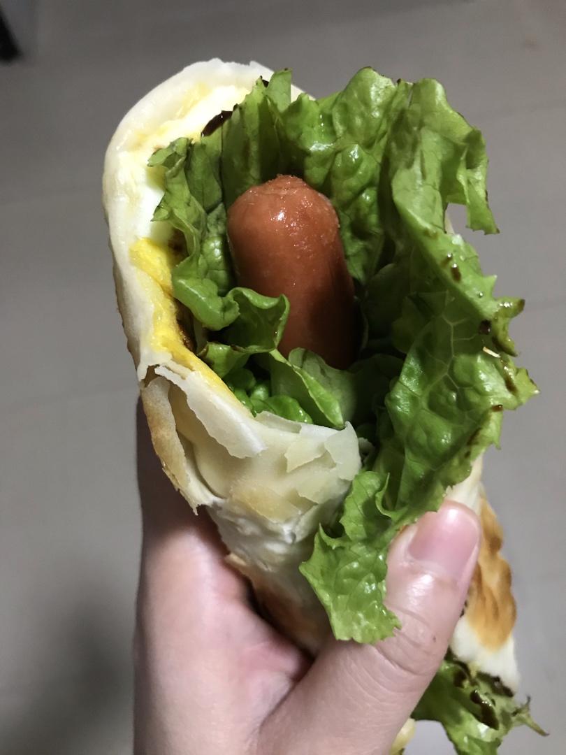 早餐摊的鸡蛋灌饼很好吃？不，我自己做的鸡蛋灌饼更好吃！