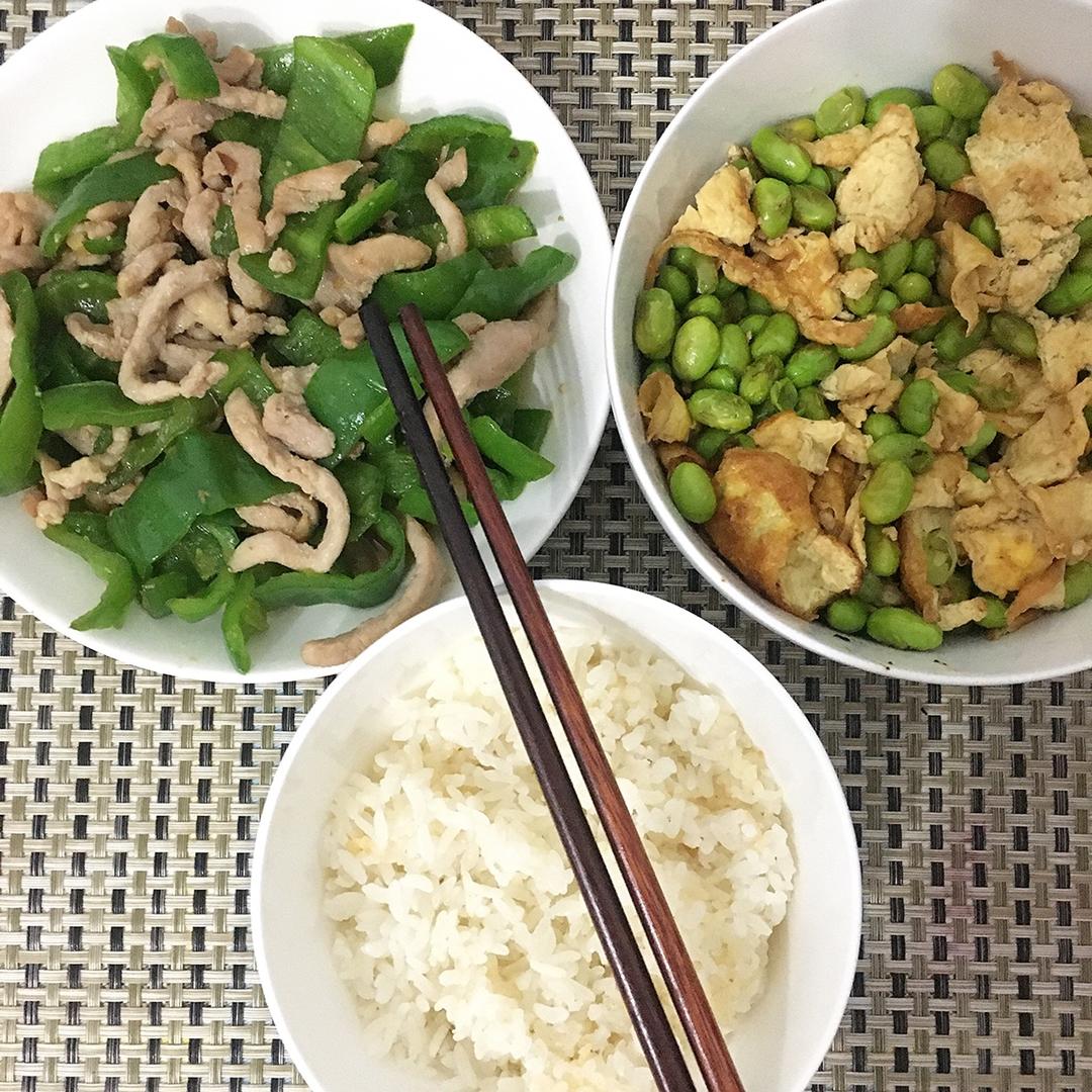 肉丝炒青椒