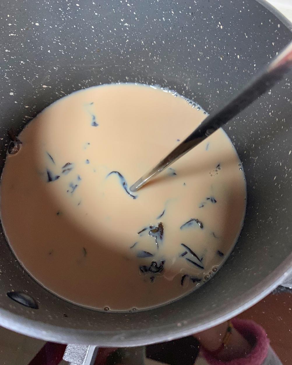 自煮奶茶