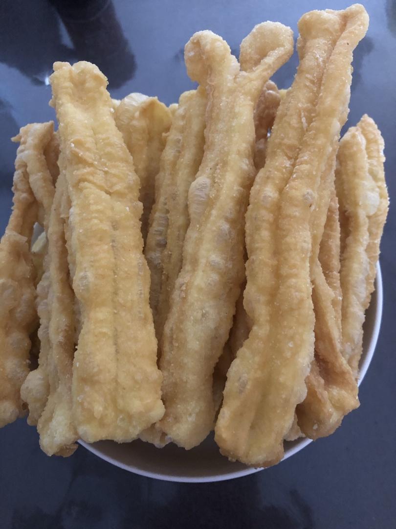 快手早餐～自制油条（酵母版，不含泡打粉、膨松剂）