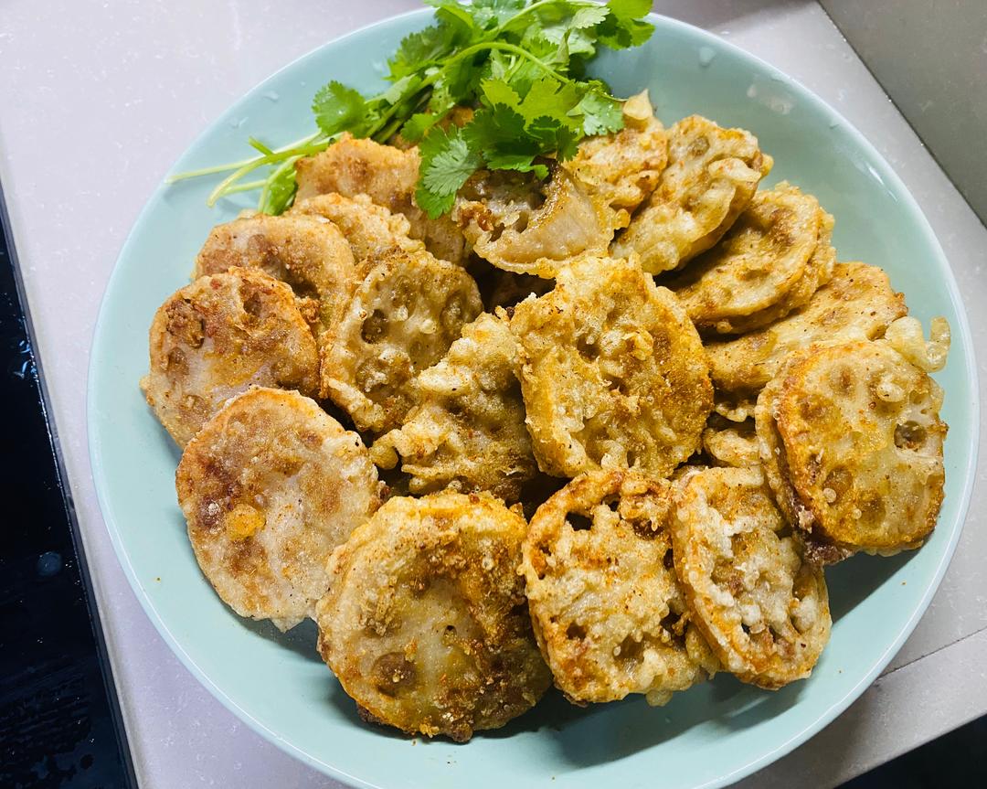 香酥藕盒的做法