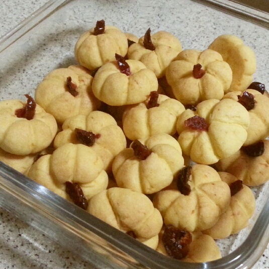 超萌万圣节南瓜饼干