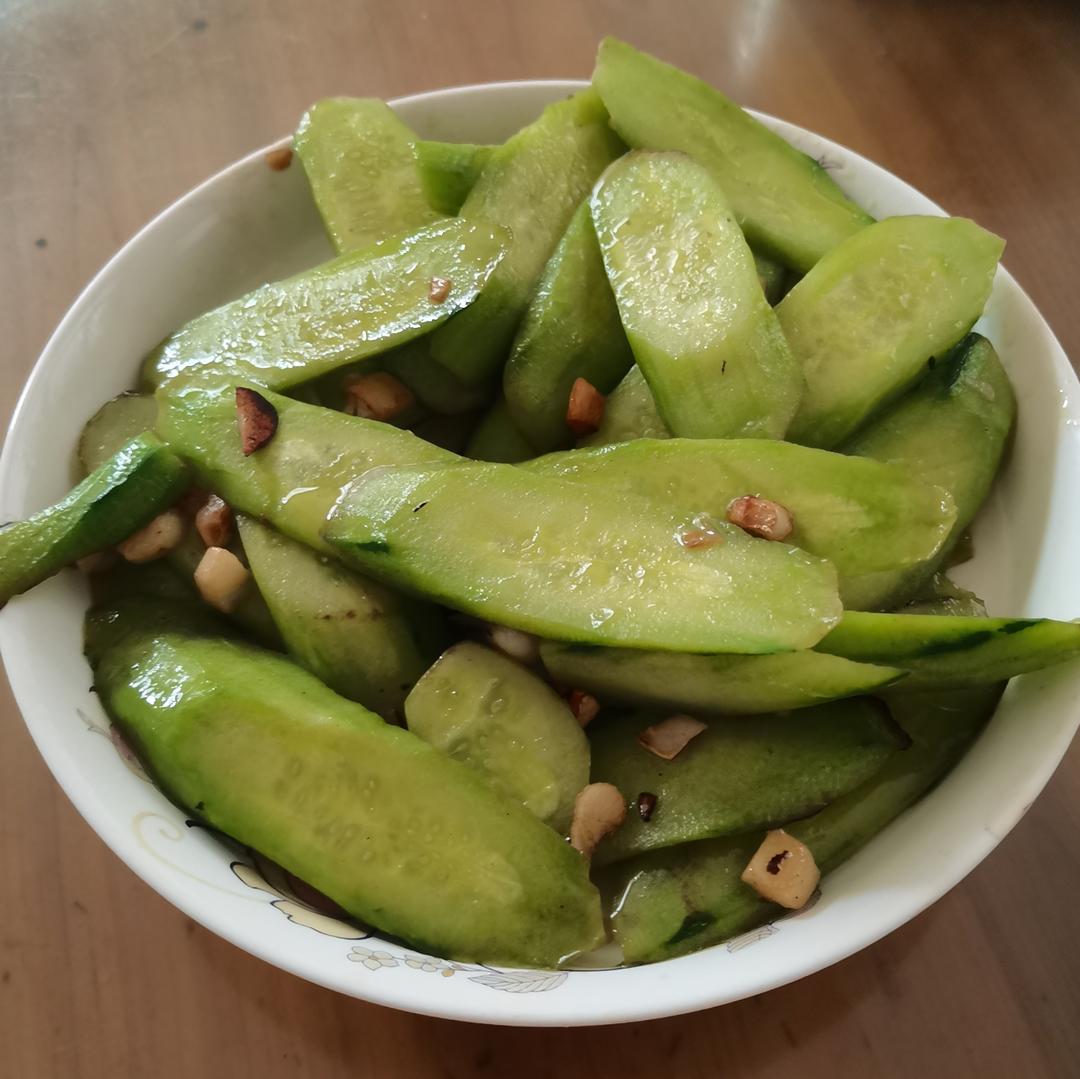 清炒青瓜，家常菜，方便快手