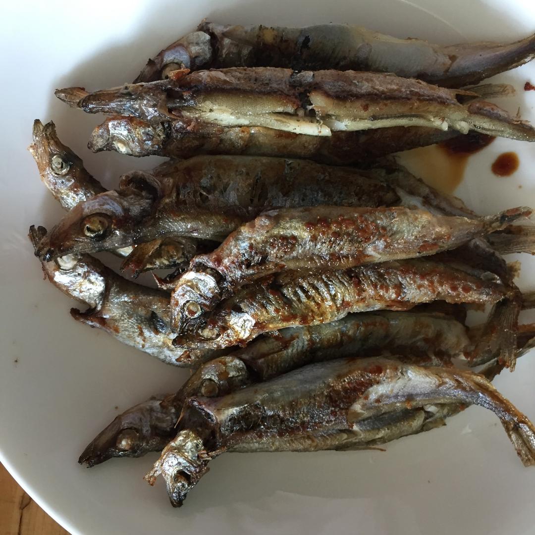 干煎多春鱼(如何做不散)