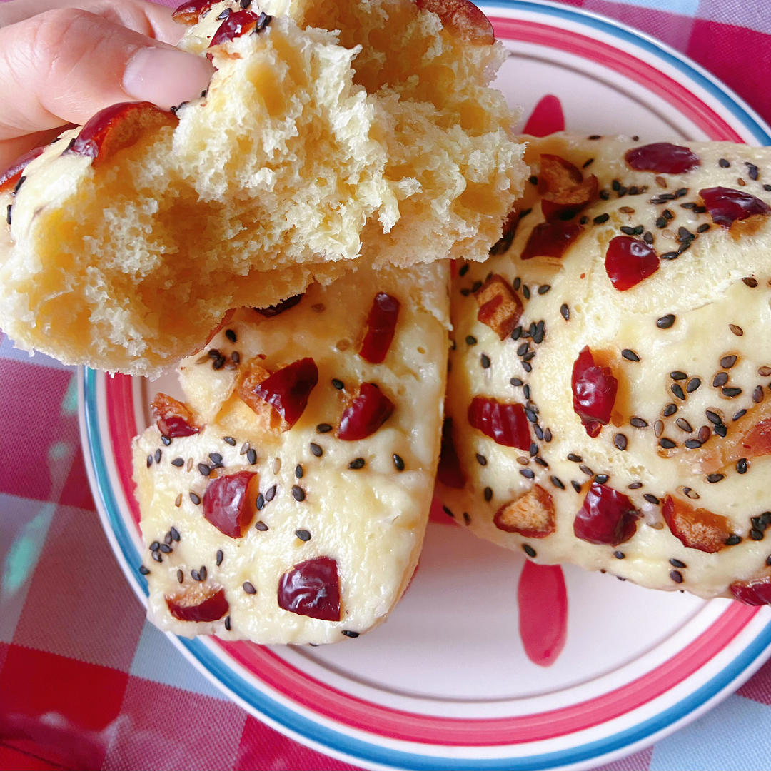 比面包都好吃的奶香鸡蛋发糕