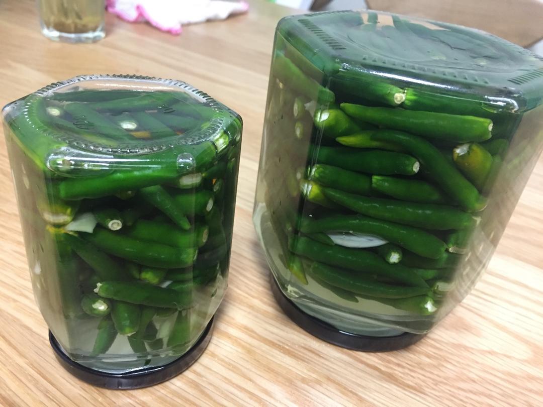 自制泡椒（腌小米椒）