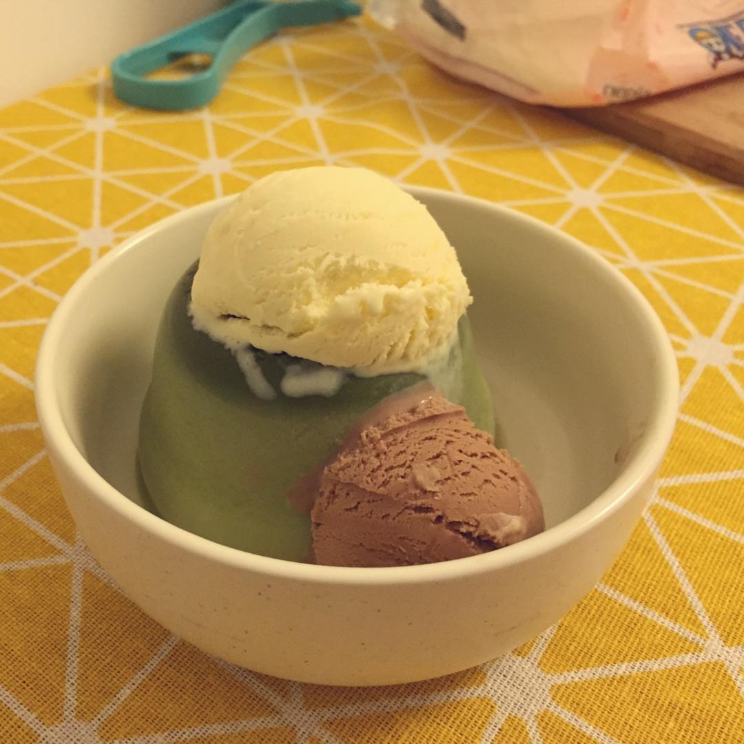*抹茶布丁*