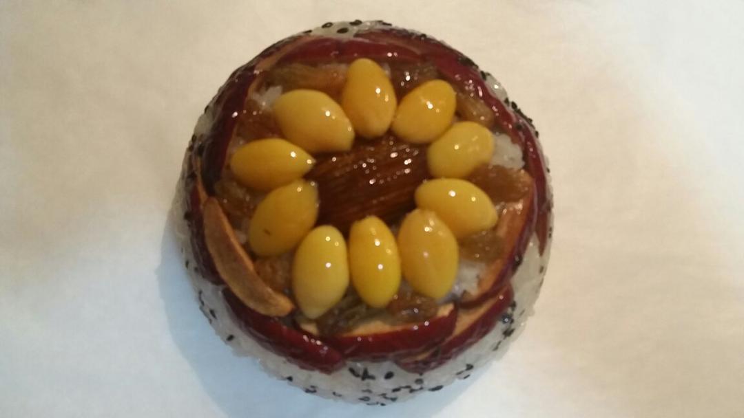 【猪油夹沙八宝饭】古法蒸糯米