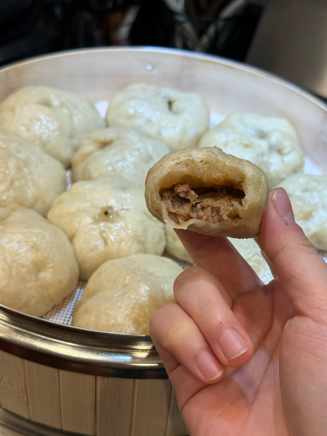 不用揉面小笼包