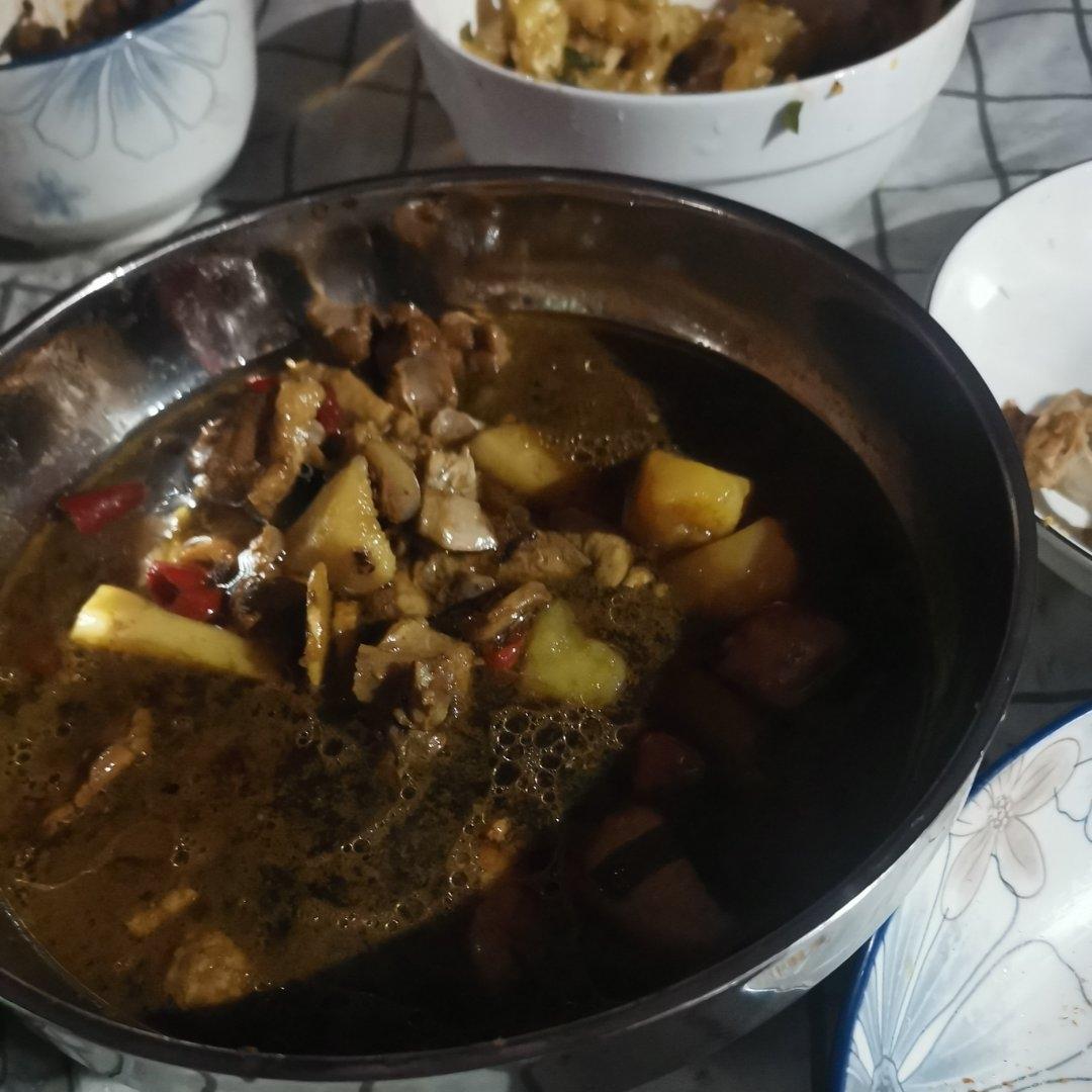 家常炖鸡块