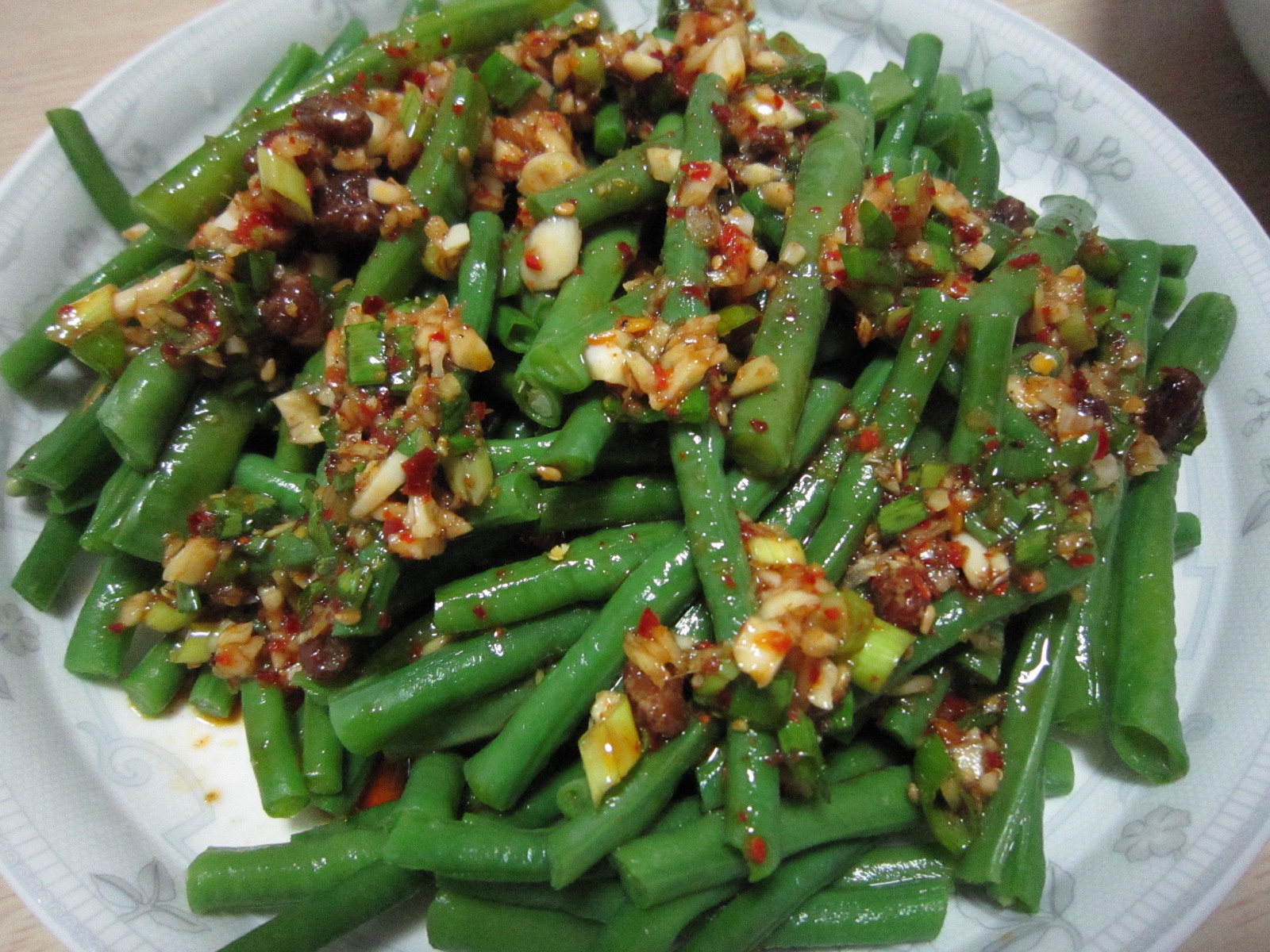 蒜泥豇豆