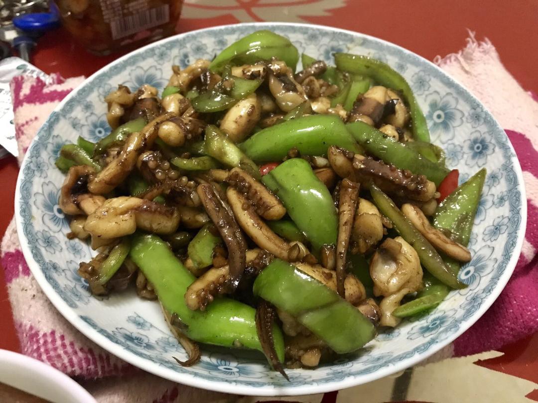 爆炒鱿鱼