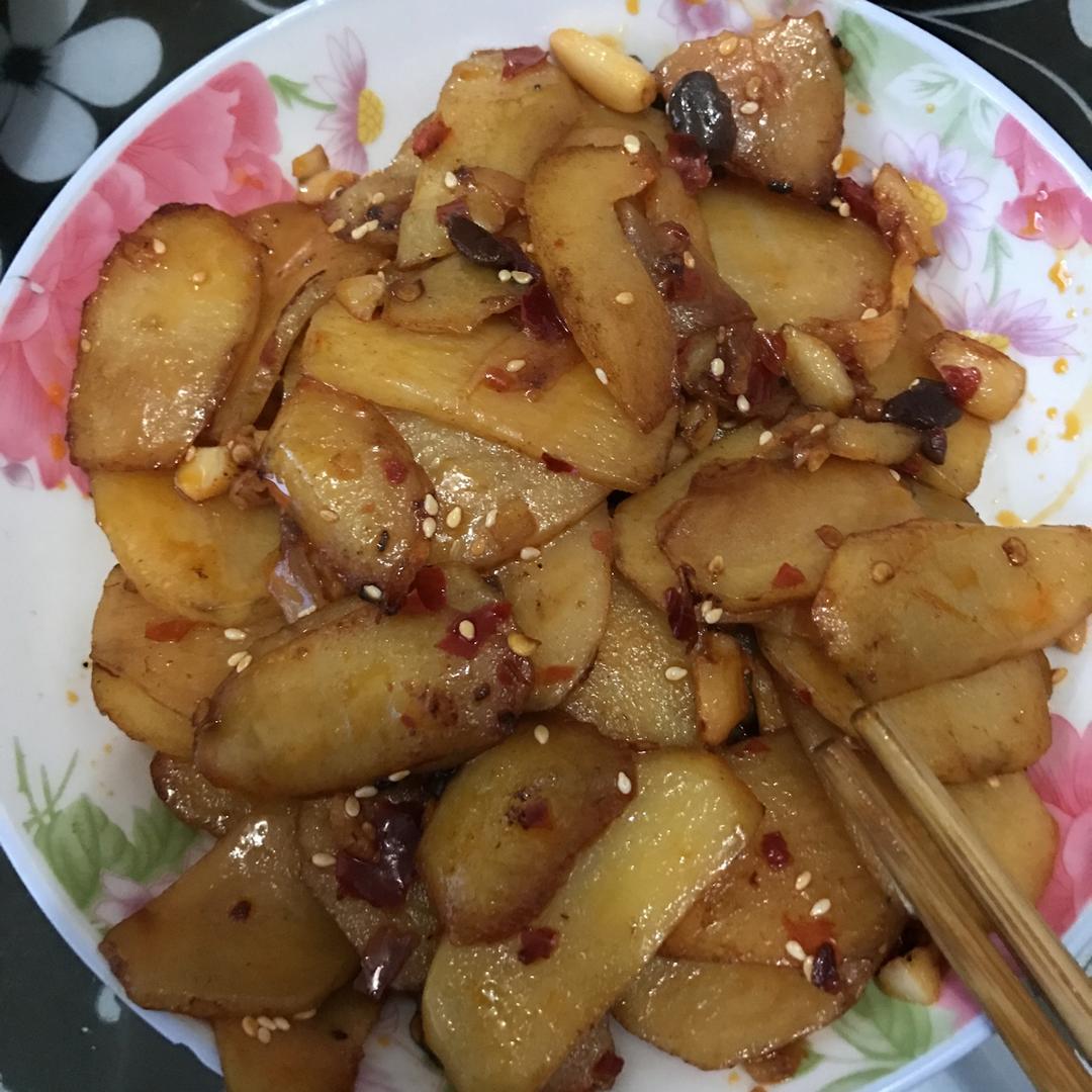 干锅土豆片