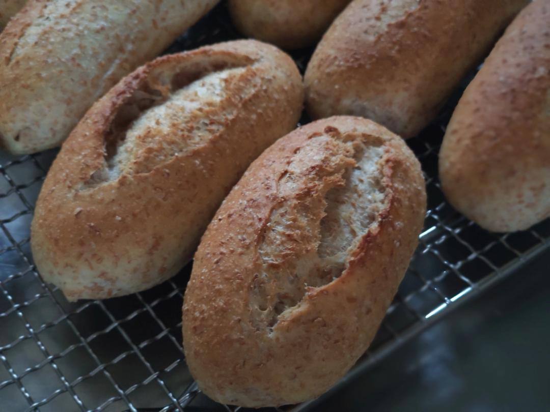 口感非常好的50%全麦主食餐包