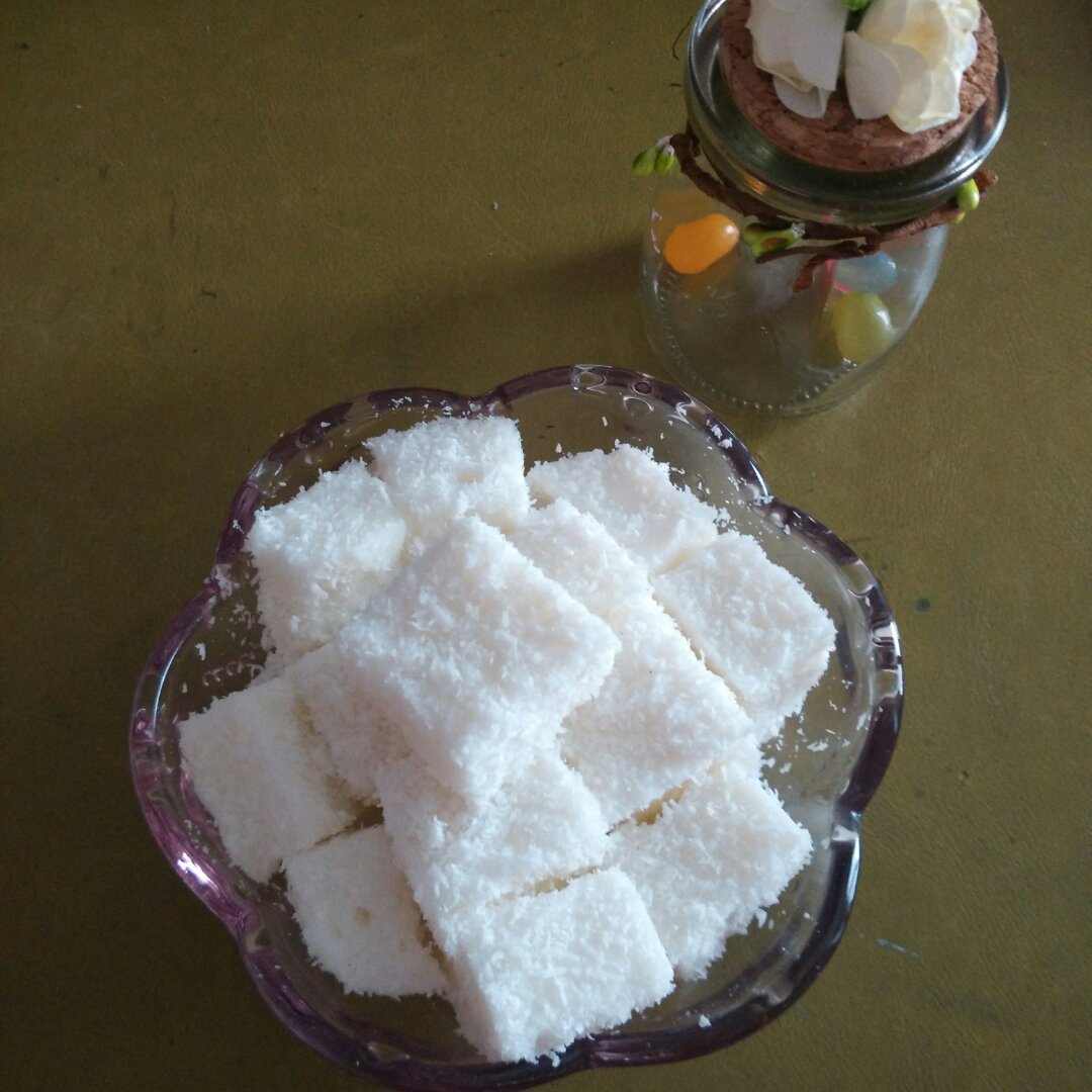 椰香白玉糕
