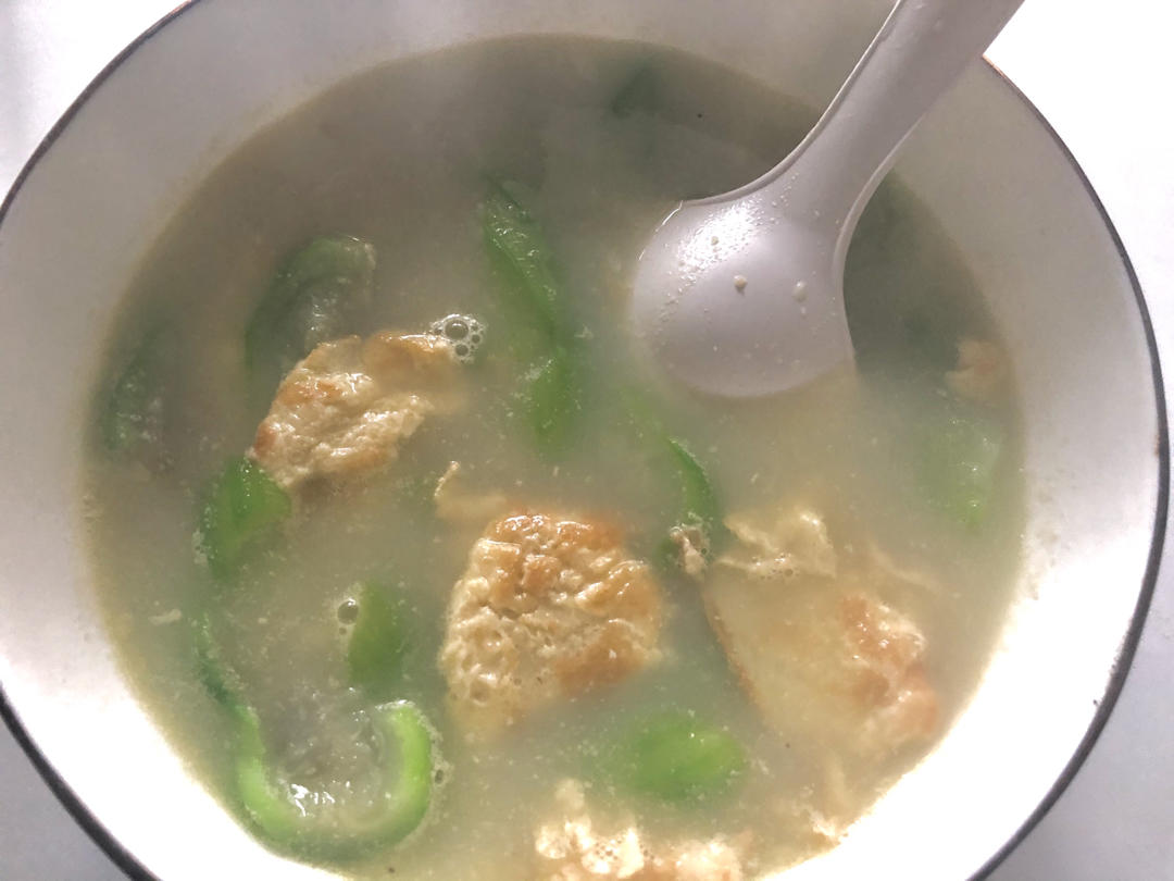 丝瓜蛋汤