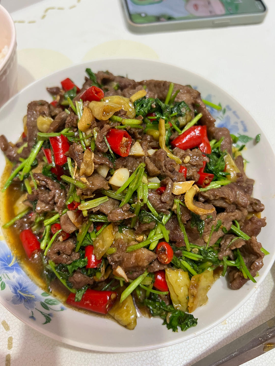 小炒黄牛肉，肉嫩味香！太好吃了简直是米饭杀手！