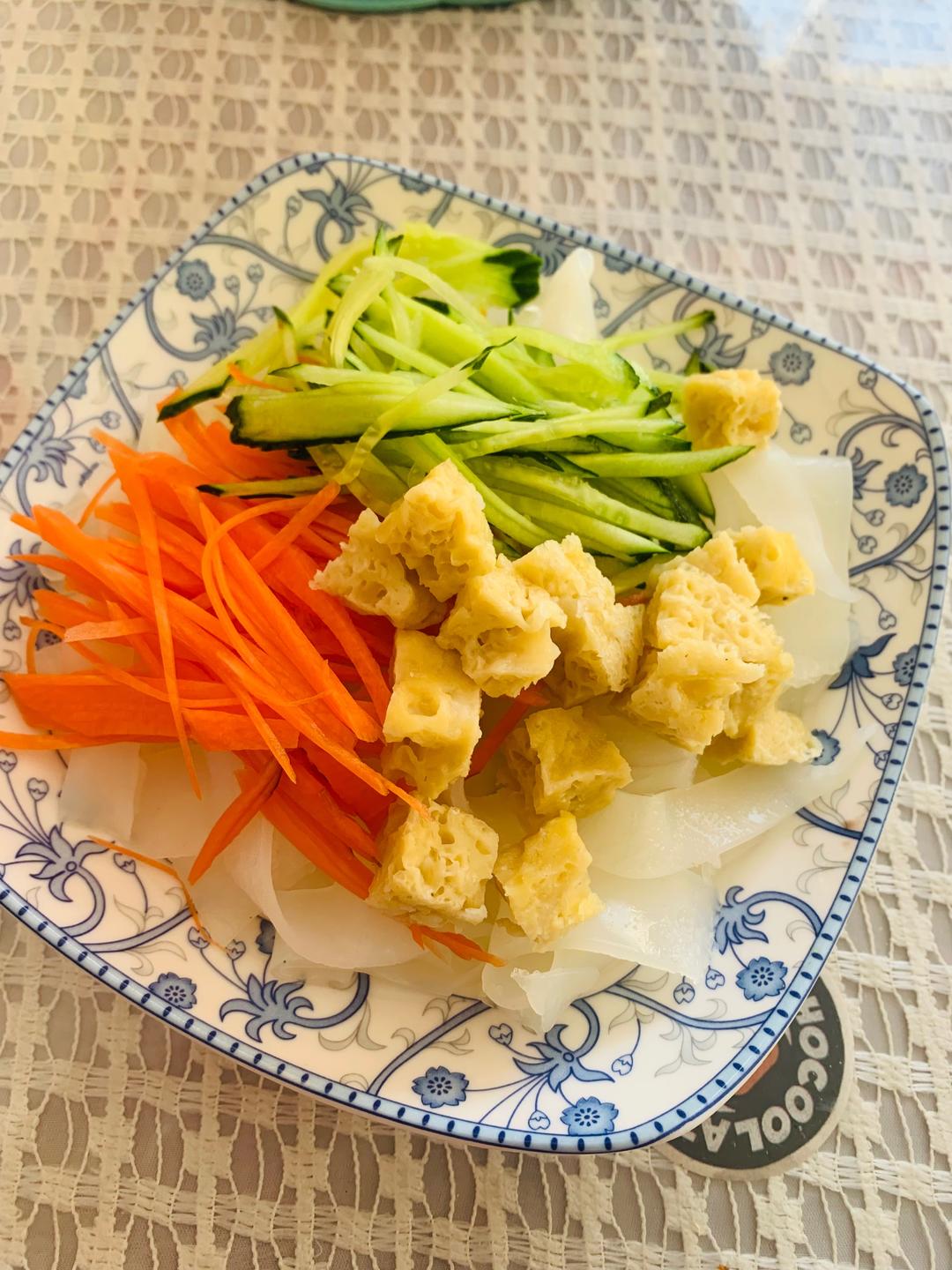 面皮（极简洗面家庭版）的做法