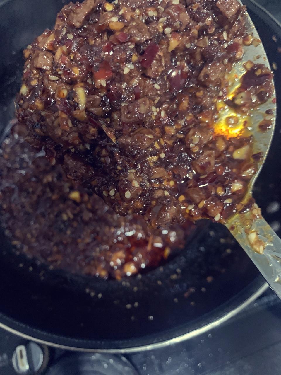 香辣牛肉酱的做法
