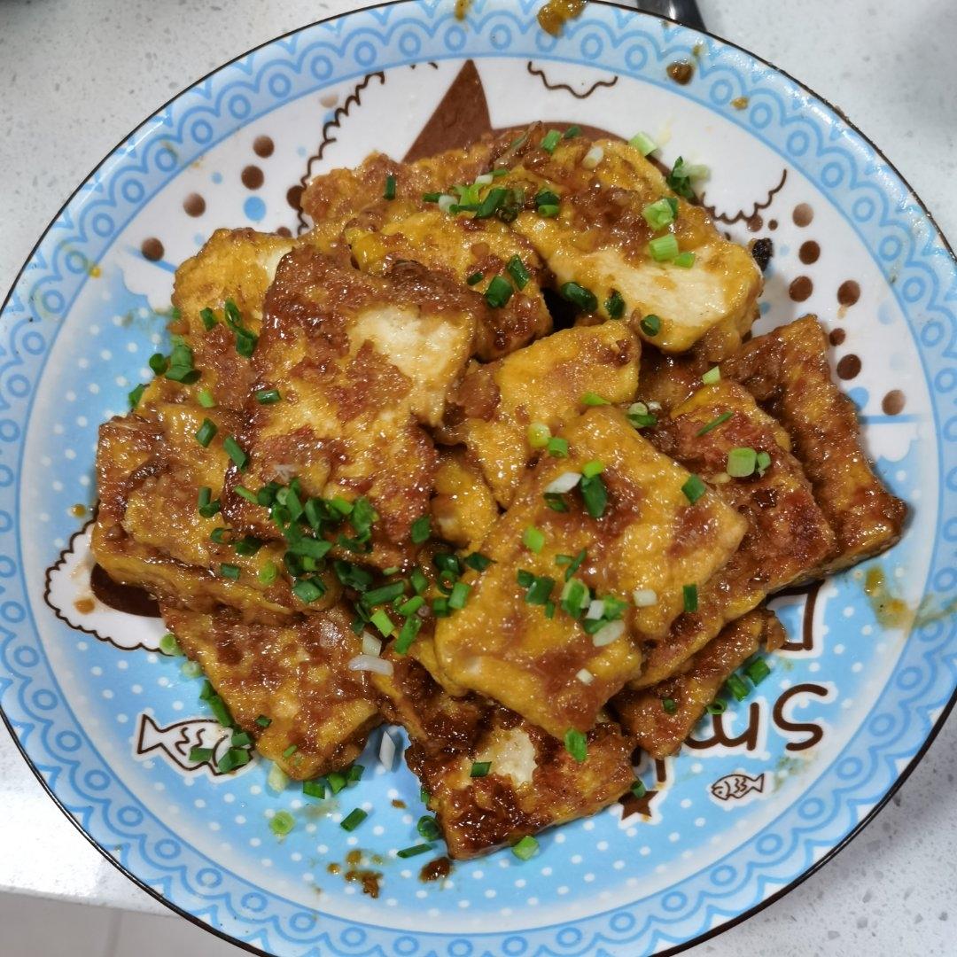 无敌好吃的香煎豆腐